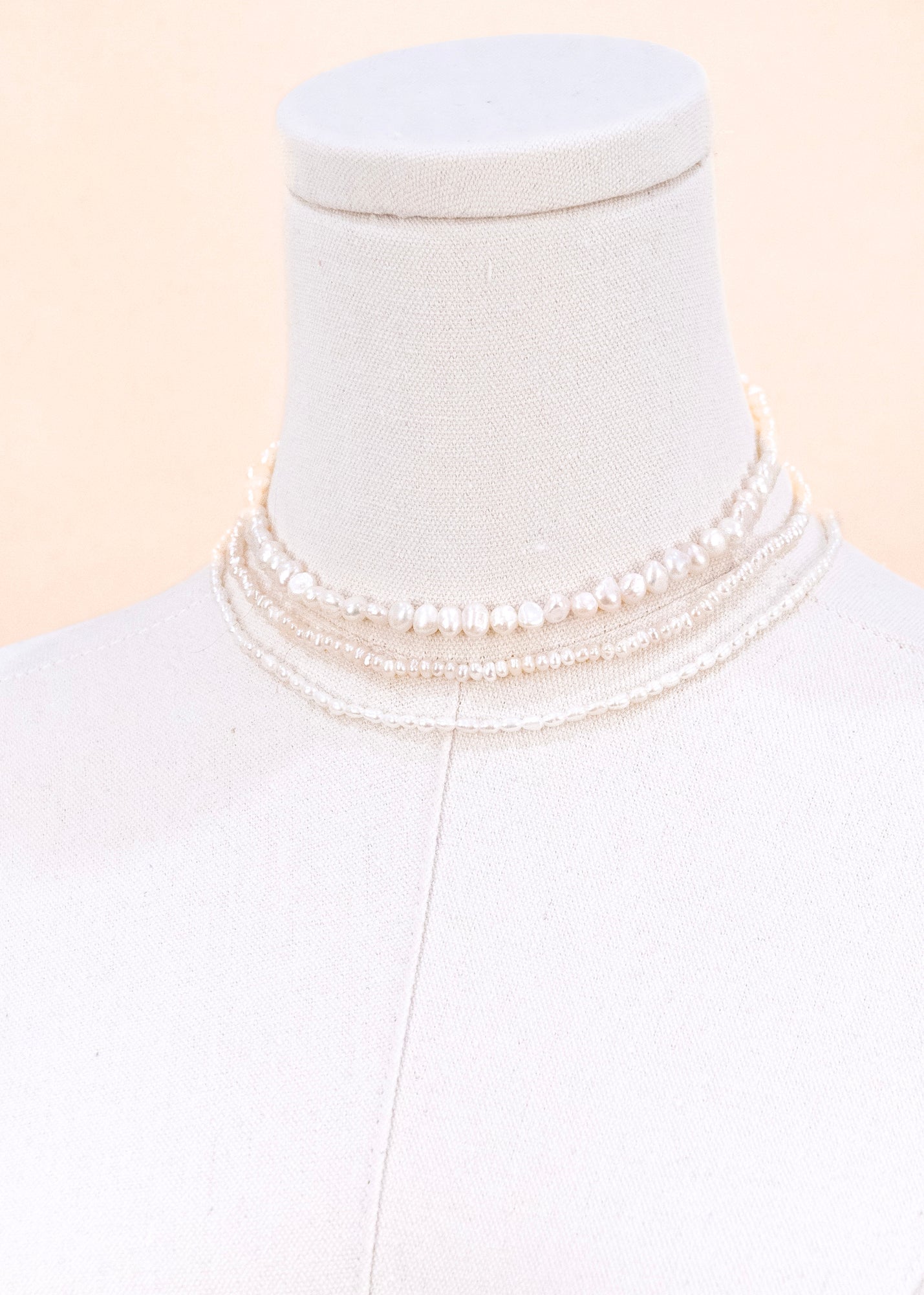 Sicilian Pearl Necklaces