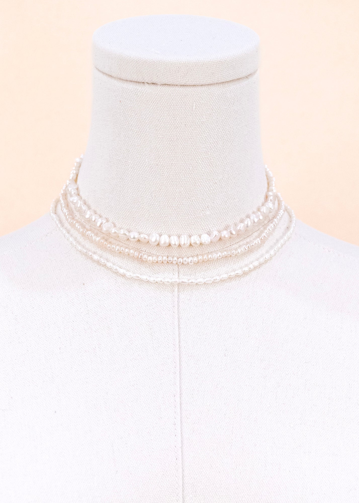 Sicilian Pearl Necklaces