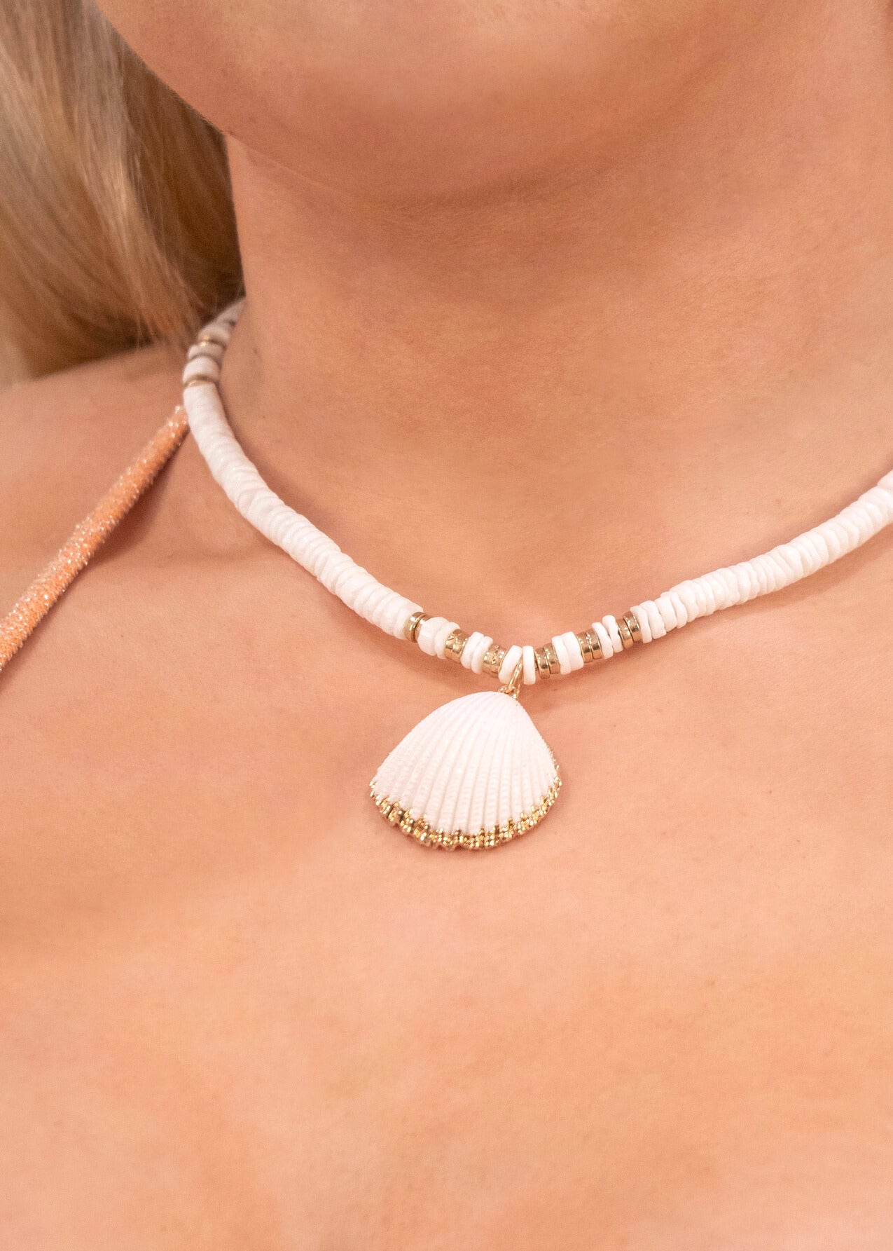 Mykonos Seashell Necklace