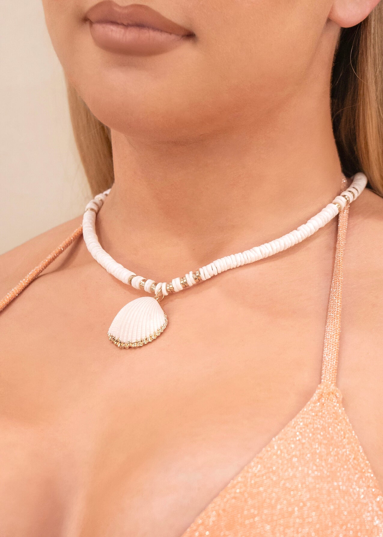 Mykonos Seashell Necklace